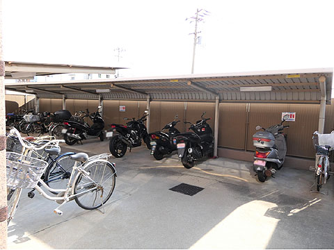 その他共用部　バイク置き場