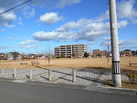 現地土地写真　ふくしま北中央公園【徒歩1分・約10ｍ】