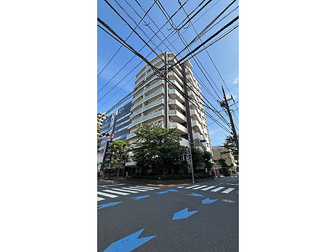 現地外観写真　北西側から見た外観