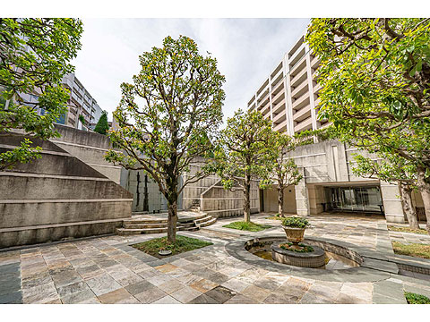 その他共用部　マンション内植栽