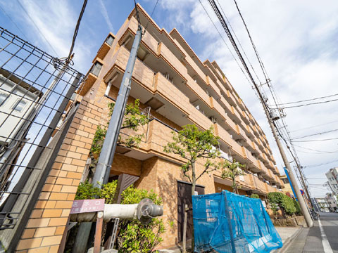 現地外観写真　ライオンズガーデン川崎