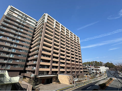 現地外観写真　東向き棟