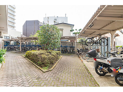 その他共用部　駐輪場、バイク置き場