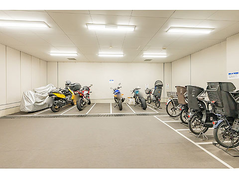 その他共用部　バイク置き場