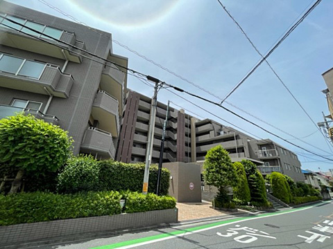 現地外観写真　マンション外観