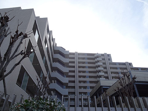 現地外観写真　マンション北側外観1