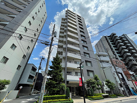現地外観写真　マンション外観