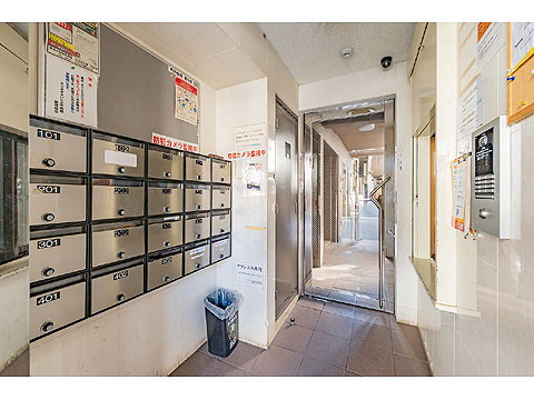 その他共用部　〇風除室