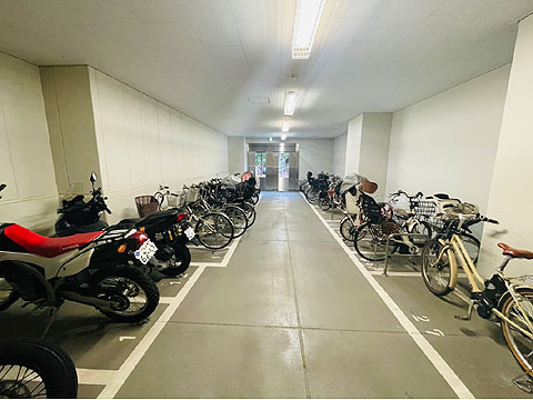 その他共用部　バイク置き場
