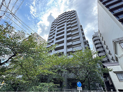 現地外観写真 東側(高瀬川側)
