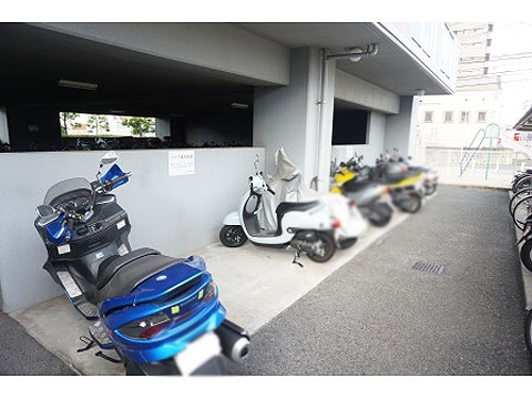 その他共用部　バイク置場