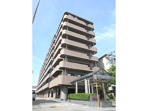 現地外観写真　南側マンション外観