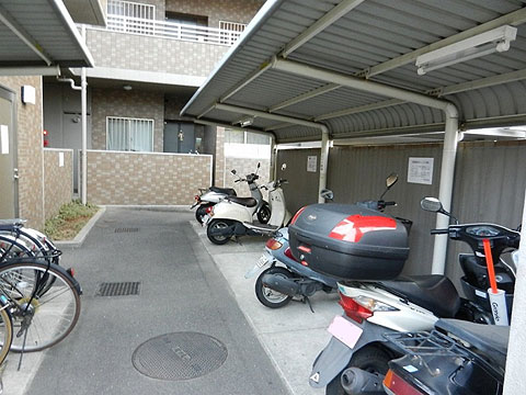 その他共用部　バイク置場