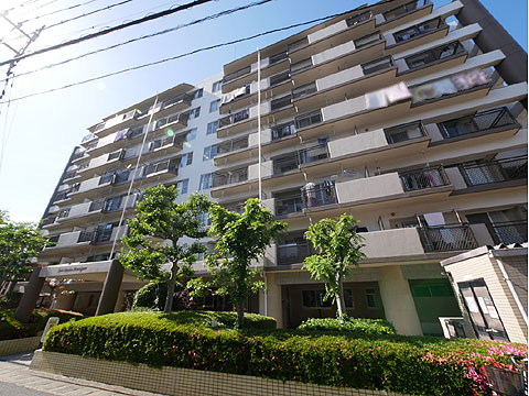 現地外観写真　マンション外観