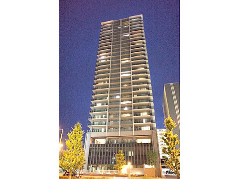 現地外観写真　マークス・アネシスタワー東静岡
