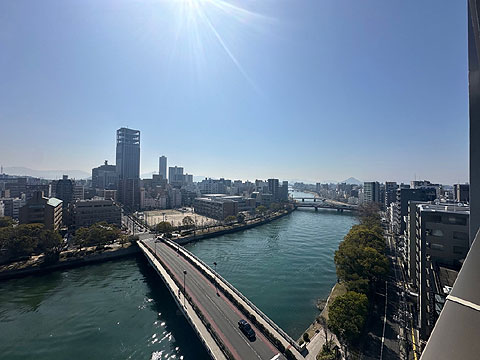 その他共用部 元安川(上層階より)