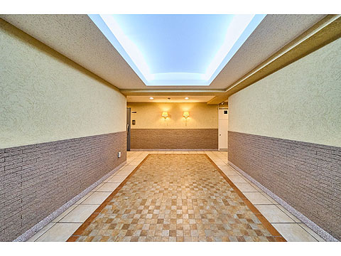 ロビー　ミオカステーロ目黒都立大ロビー２