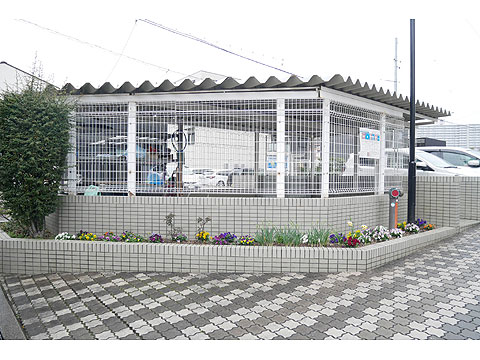 その他共用部　綺麗に管理、清掃されたゴミ置き場です