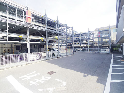 その他共用部　機械式駐車場 モザイク