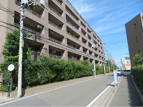 現地外観写真　前面道路