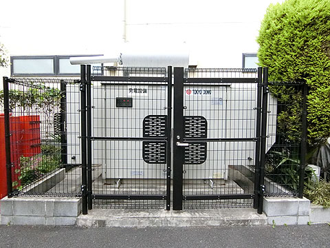 その他共用部　発電機・災害時も安心