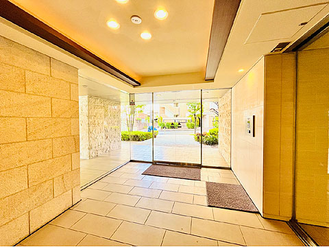 その他共用部　風除室