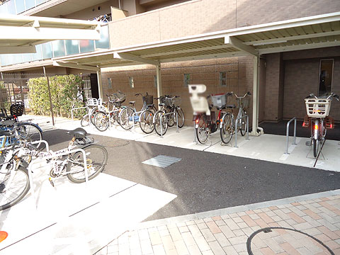 その他共用部　無料のサイクルポート