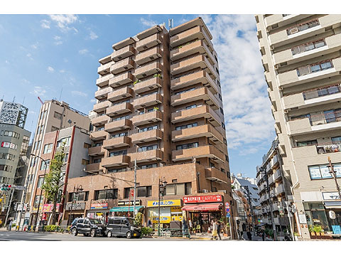 現地外観写真　マンション外観