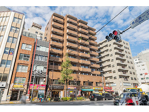 現地外観写真　マンション外観
