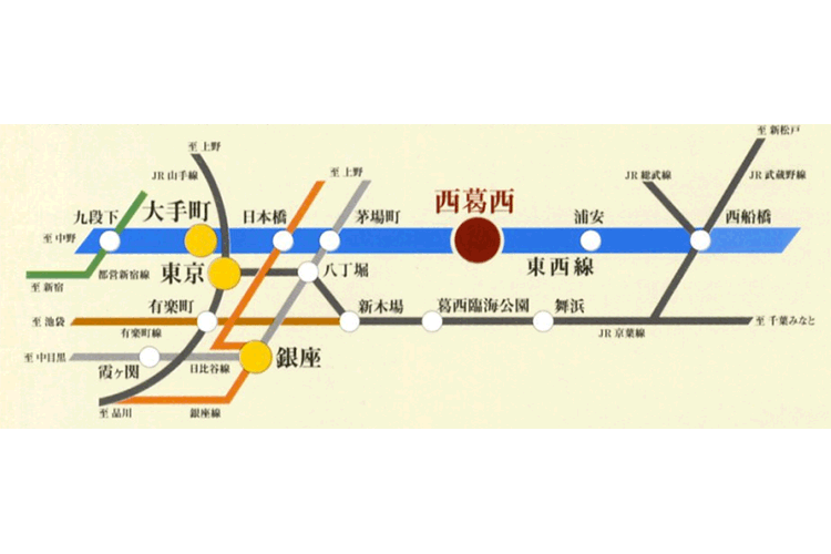 アクセス ライオンズプラザ西葛西 大京穴吹不動産 公式