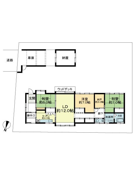 高松市香川町大野 戸建 3ldk S 納戸 Mhf 大京穴吹不動産