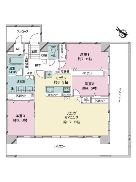 サンクオーレかりゆし知花 8階3ldk Mhf427 大京穴吹不動産