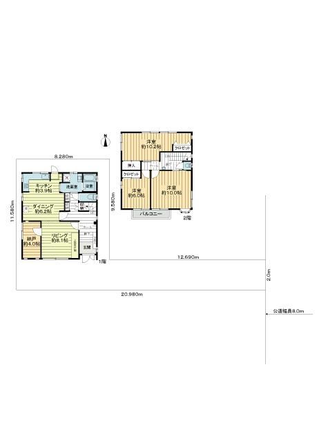 天白区原５丁目戸建 3ldk S 納戸 Mhf423 大京穴吹不動産