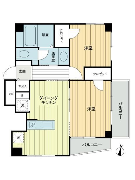 ユーロハイツ成城南の売却査定 購入 価格情報 大京穴吹不動産 To