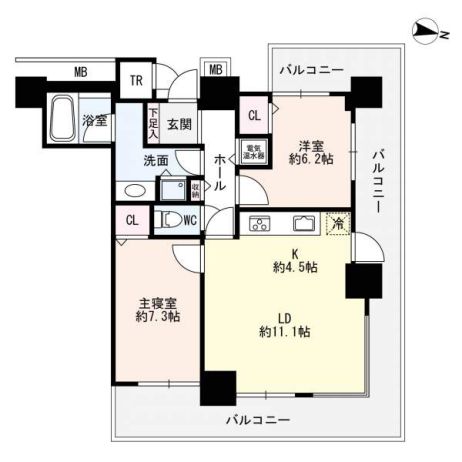 Dグラフォート札幌ステーションタワー 17階2ldk Oad 大京穴吹不動産