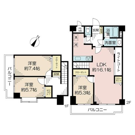 ライオンズマンション横浜南太田 1階3ldk Oaf560 大京穴吹不動産